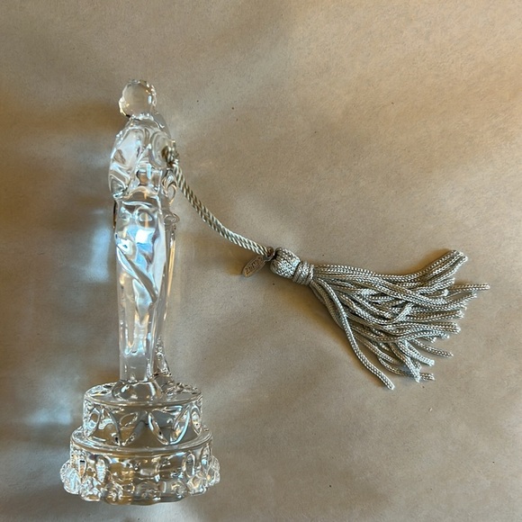 EUC Lenox bride and groom 2008 crystal Christmas ornament in original box - Picture 7 of 16